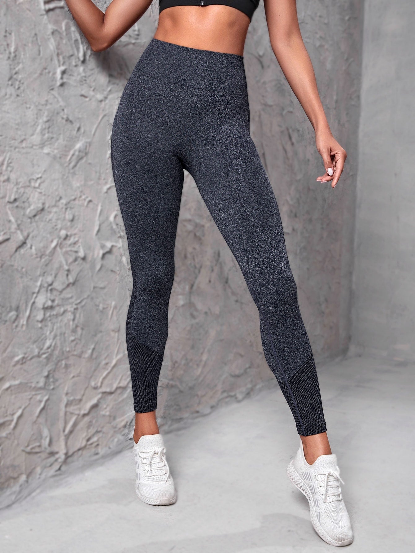 2pcs Seamless  High Stretch Tummy Control Sports Leggings