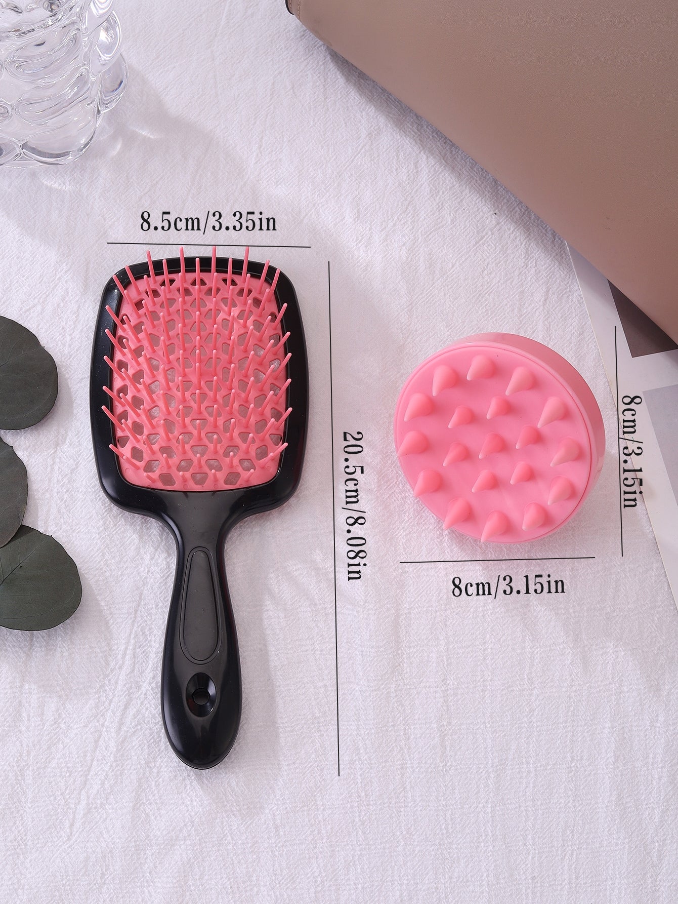 2PCS, 1Pc Shampoo Comb Scalp Massager, 2-In-1 Dry/Wet Hair Scalp Massager Shampoo Brush Scalp Care Brush For Scalp Care, Suitable For Men, Women, And Children, 1pc Hairdressing Massage Hair Drying Quick-Drying Comb Honeycomb Mesh Comb 1PC Purple Non-Knott