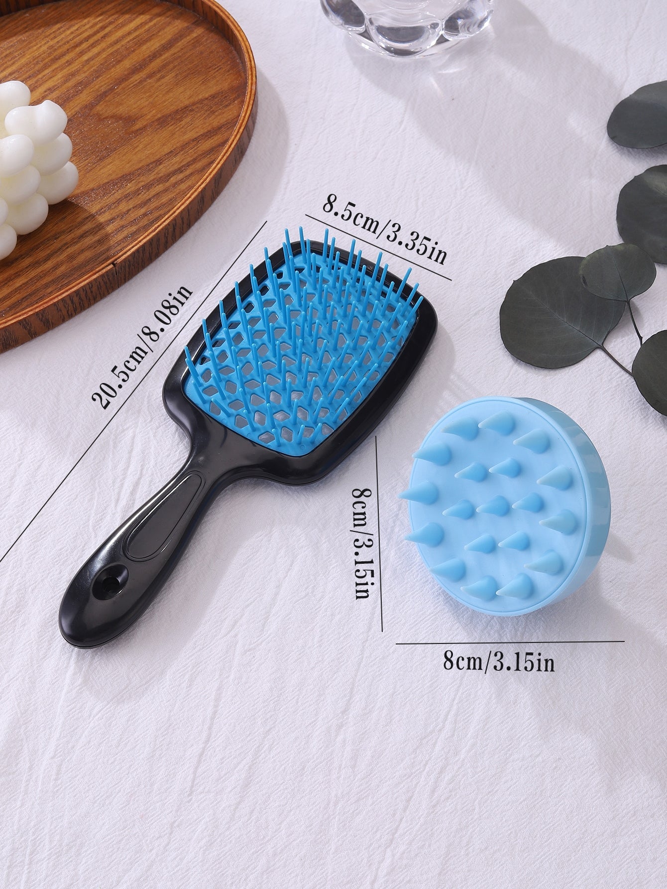 2PCS, 1Pc Shampoo Comb Scalp Massager, 2-In-1 Dry/Wet Hair Scalp Massager Shampoo Brush Scalp Care Brush For Scalp Care, Suitable For Men, Women, And Children, 1pc Hairdressing Massage Hair Drying Quick-Drying Comb Honeycomb Mesh Comb 1PC Purple Non-Knott