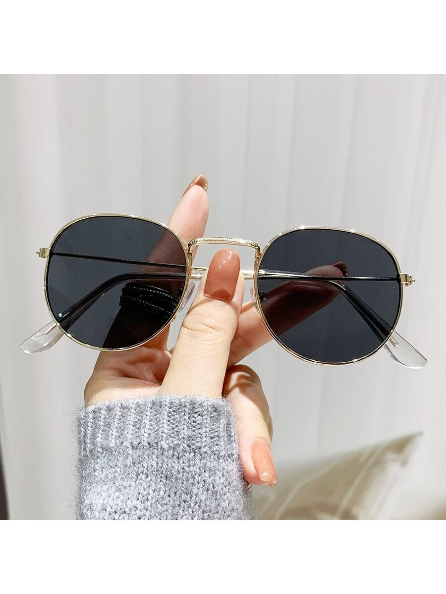 New Fashion Street Style Sunglasses Metal Frame Sun Glasses