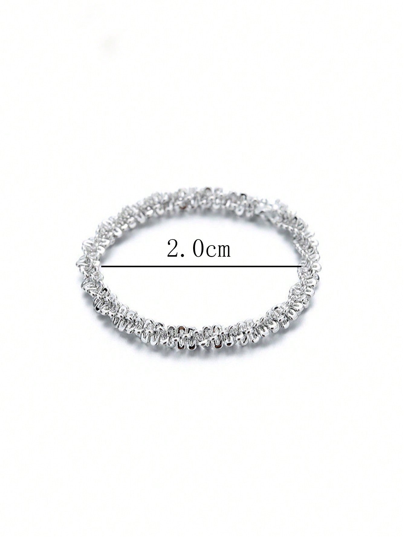 1pc Luxury Rhinestone Decor Anklet For Women For Daily Decoration