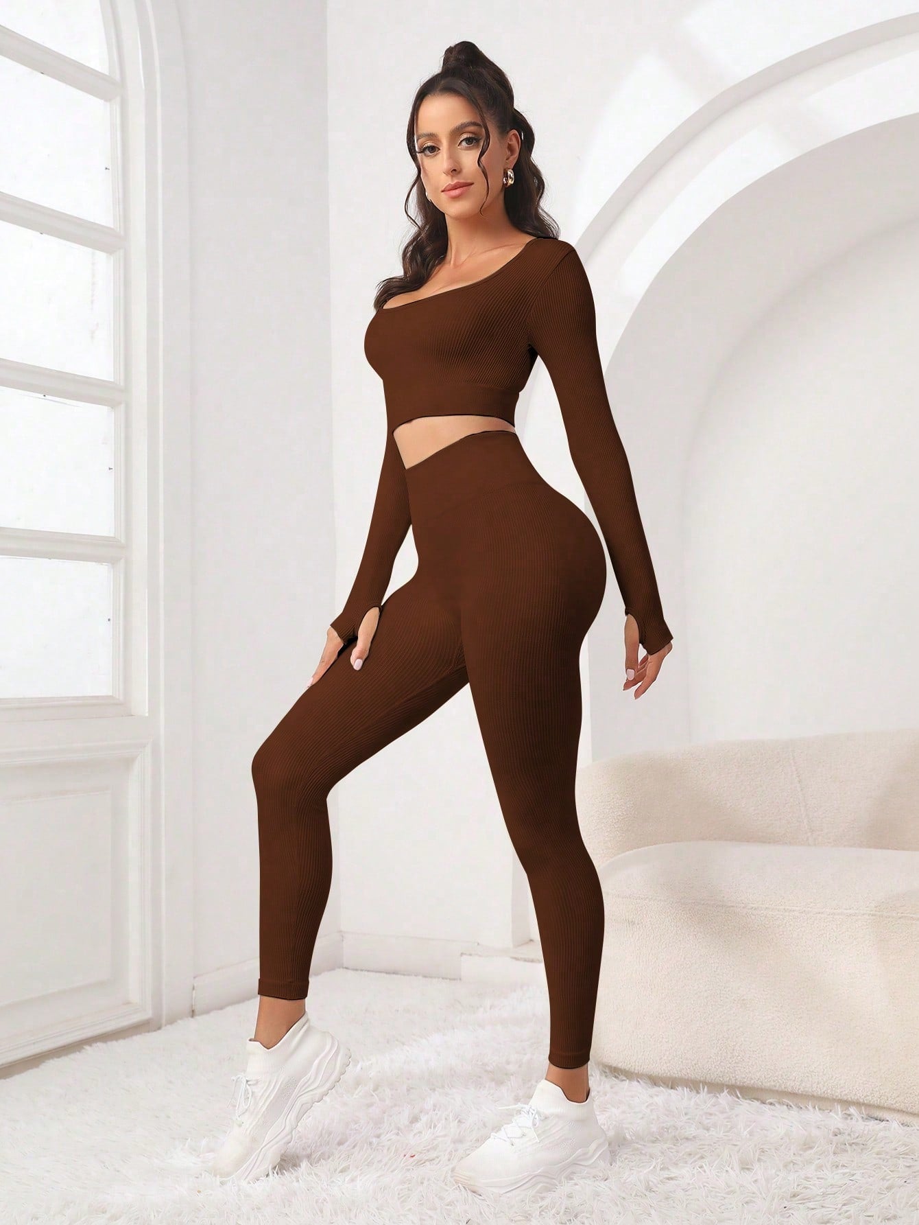 Seamless, High Elasticity Sports Set