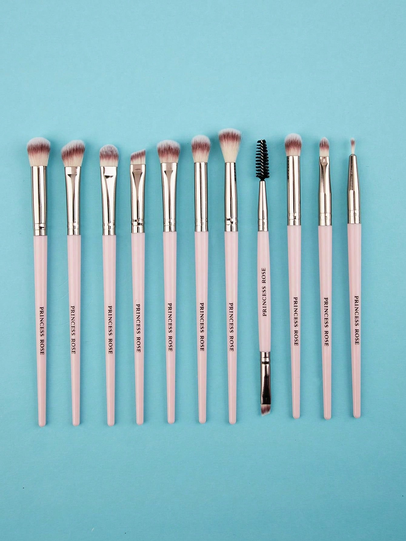 18pcs Pink Makeup Brush Set, Including Face Brush, Powder Brush, Blush Brush, Loose Powder Brush, Angled Contour Brush, Tapered Blending Brush, Lip Brush, Concealer Brush, Small Eyeshadow Brush, Eyeliner Brush, Blending Brush, Shadow Brush, Eyebrow Brush,