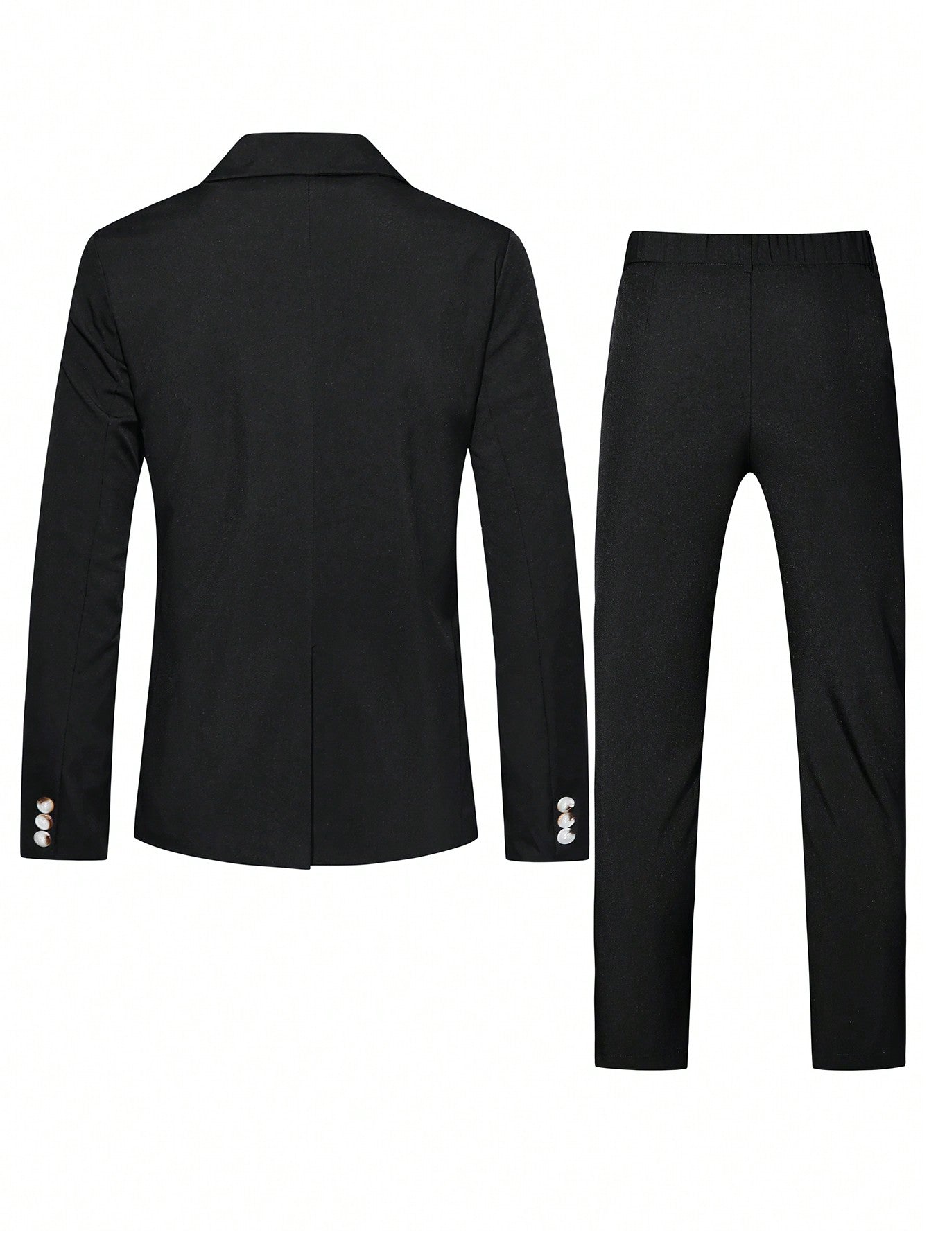 Manfinity Mode Men Double Breasted Blazer & Suit Pants