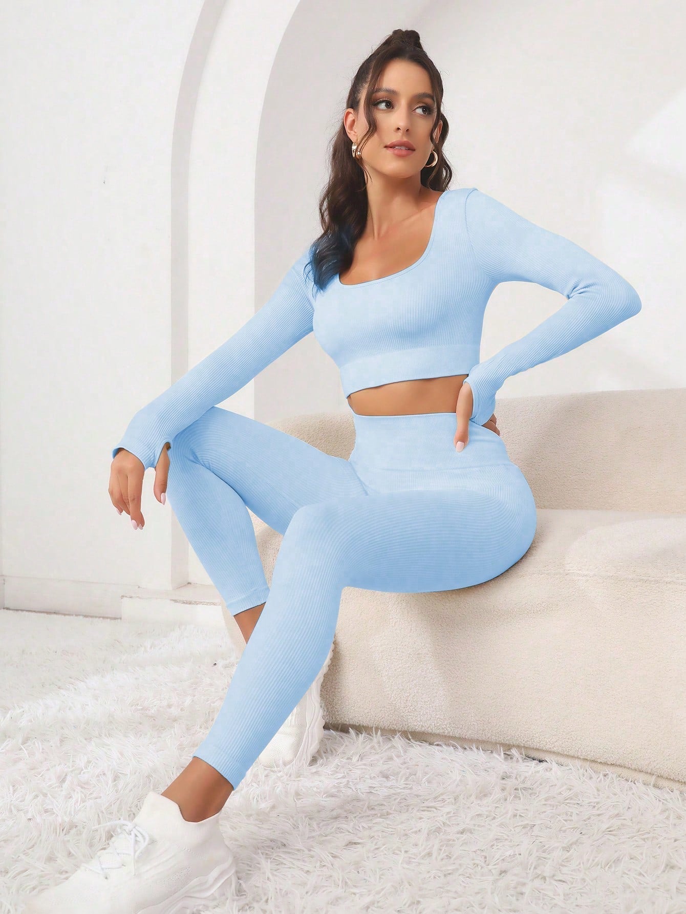 Seamless, High Elasticity Sports Set