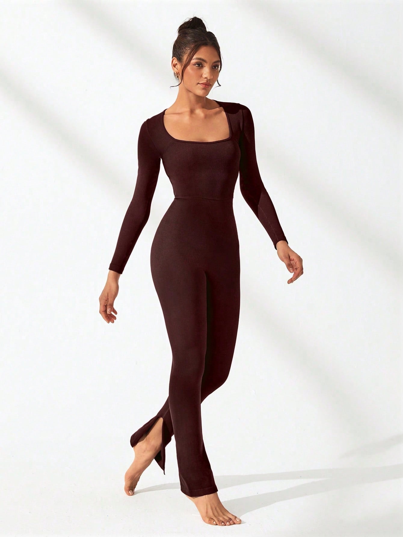 Leisure Women's Hollow Out Back Sport Jumpsuit