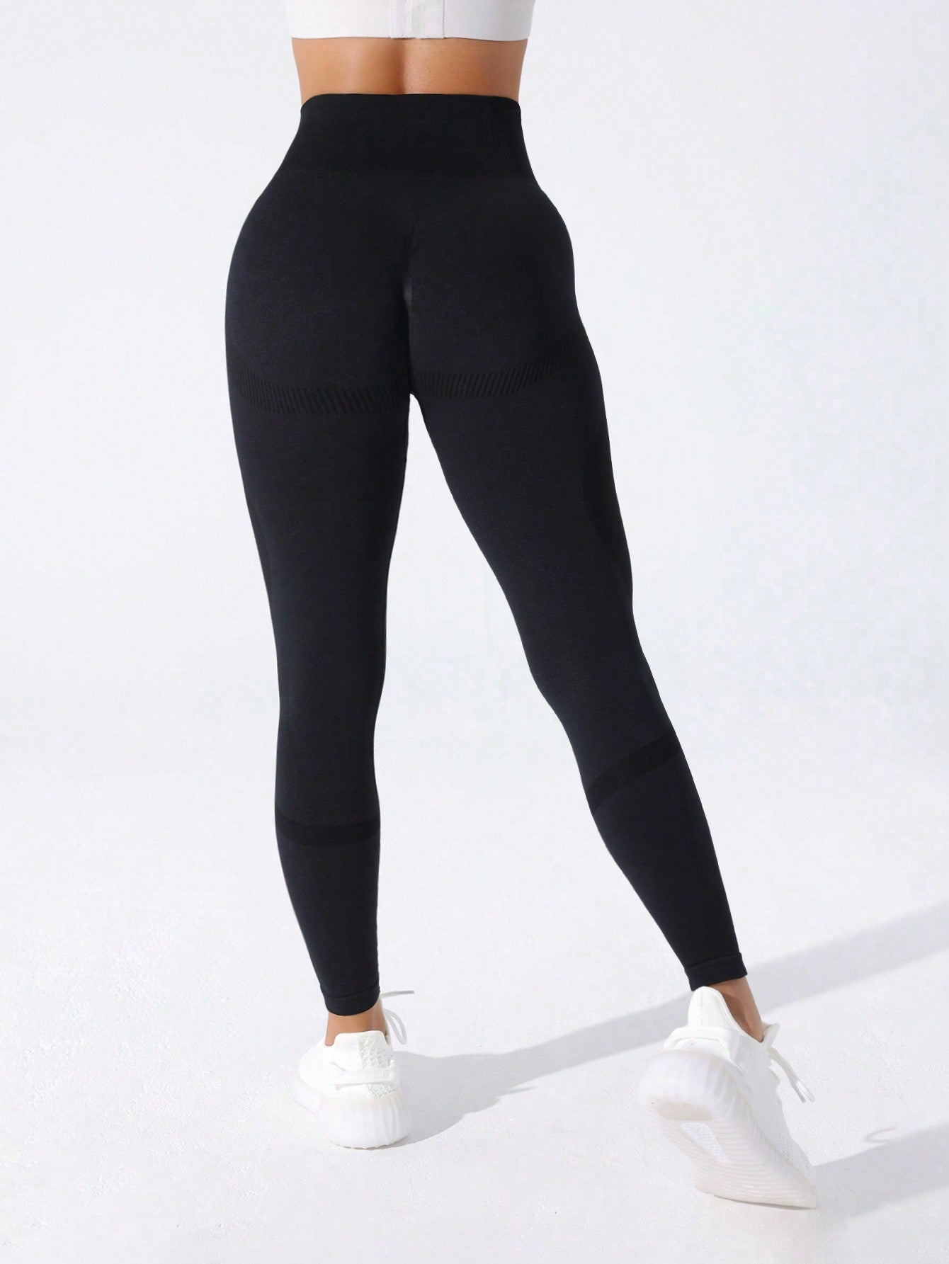 2pcs Seamless  High Stretch Tummy Control Sports Leggings