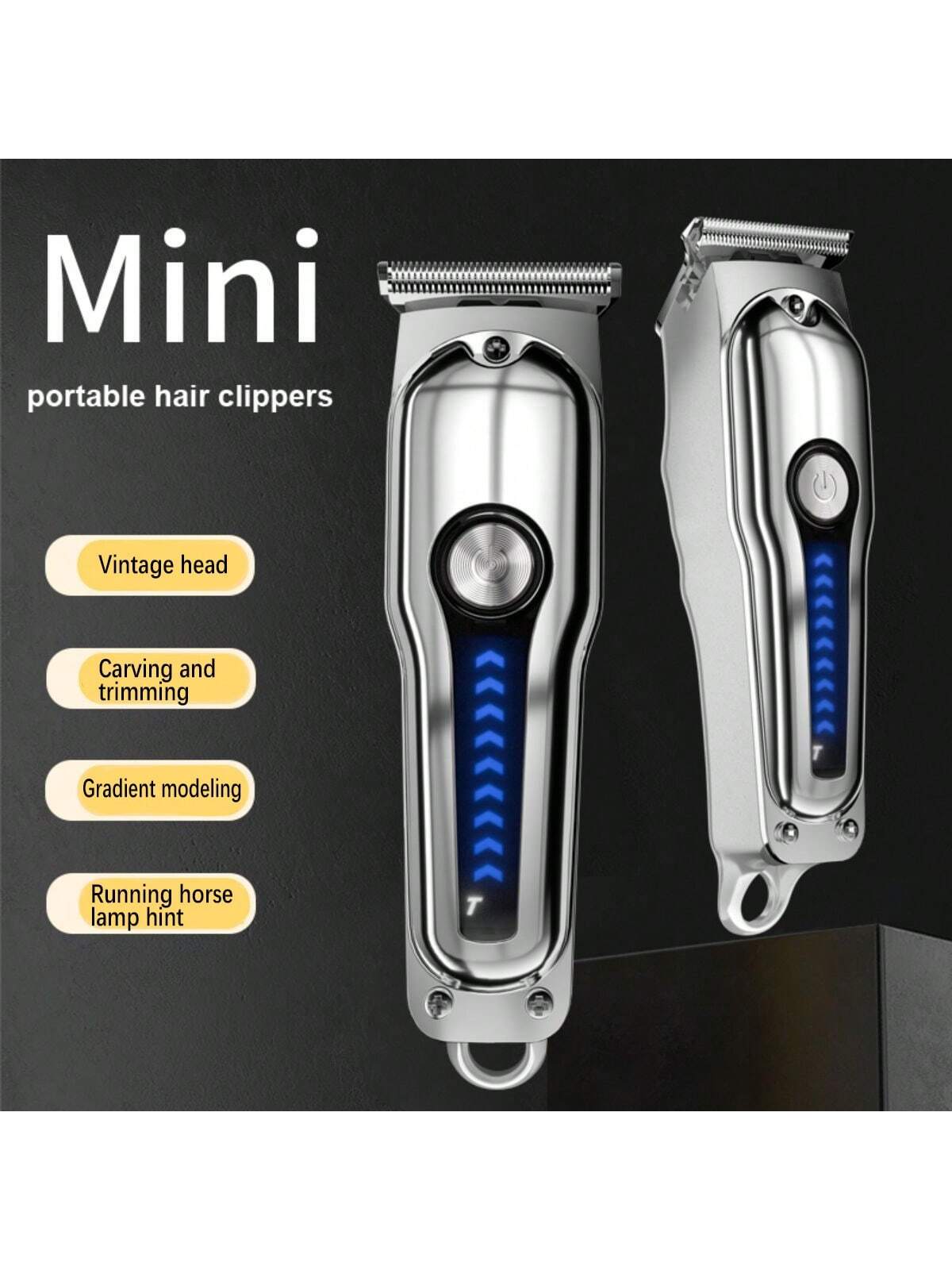 1set Home Hair Clipper Kit, Multifunctional Rechargeable Electric Hair Trimmer For Baldhead, Professional Haircutting Shears